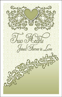 Wedding Program Cover Template 12A - Graphic 2